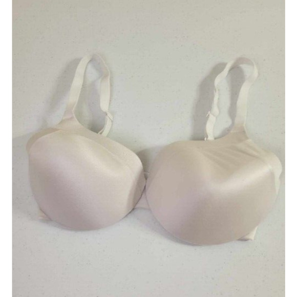 Maidenform Comfort Devotion White Full Coverage Underwire T-Shirt Bra Size 36DD - Picture 2 of 7